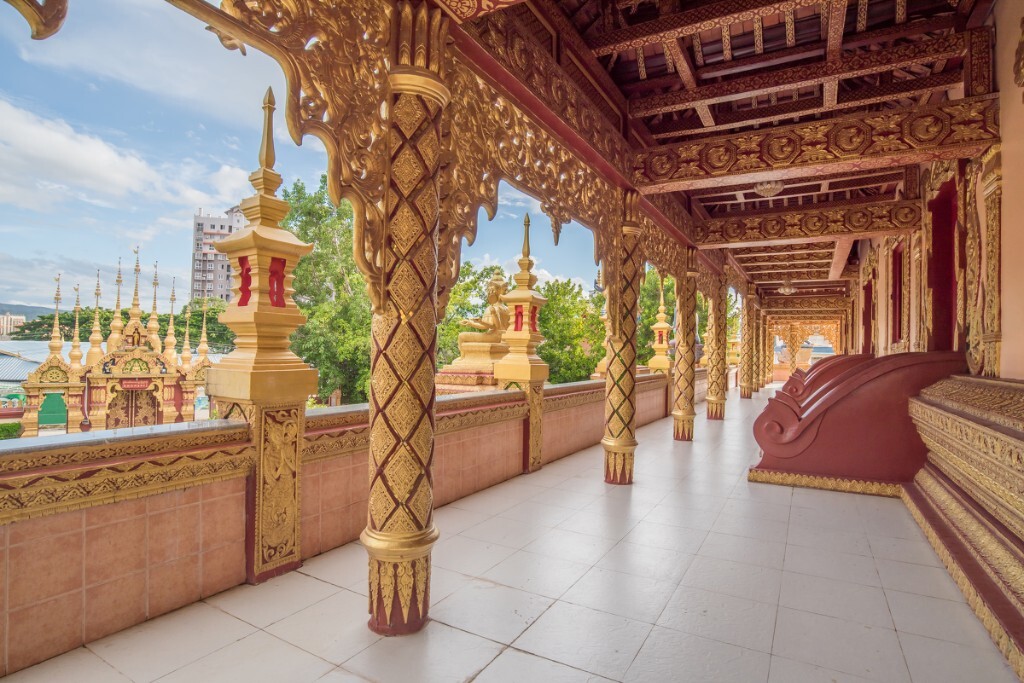 西双版纳总佛寺。