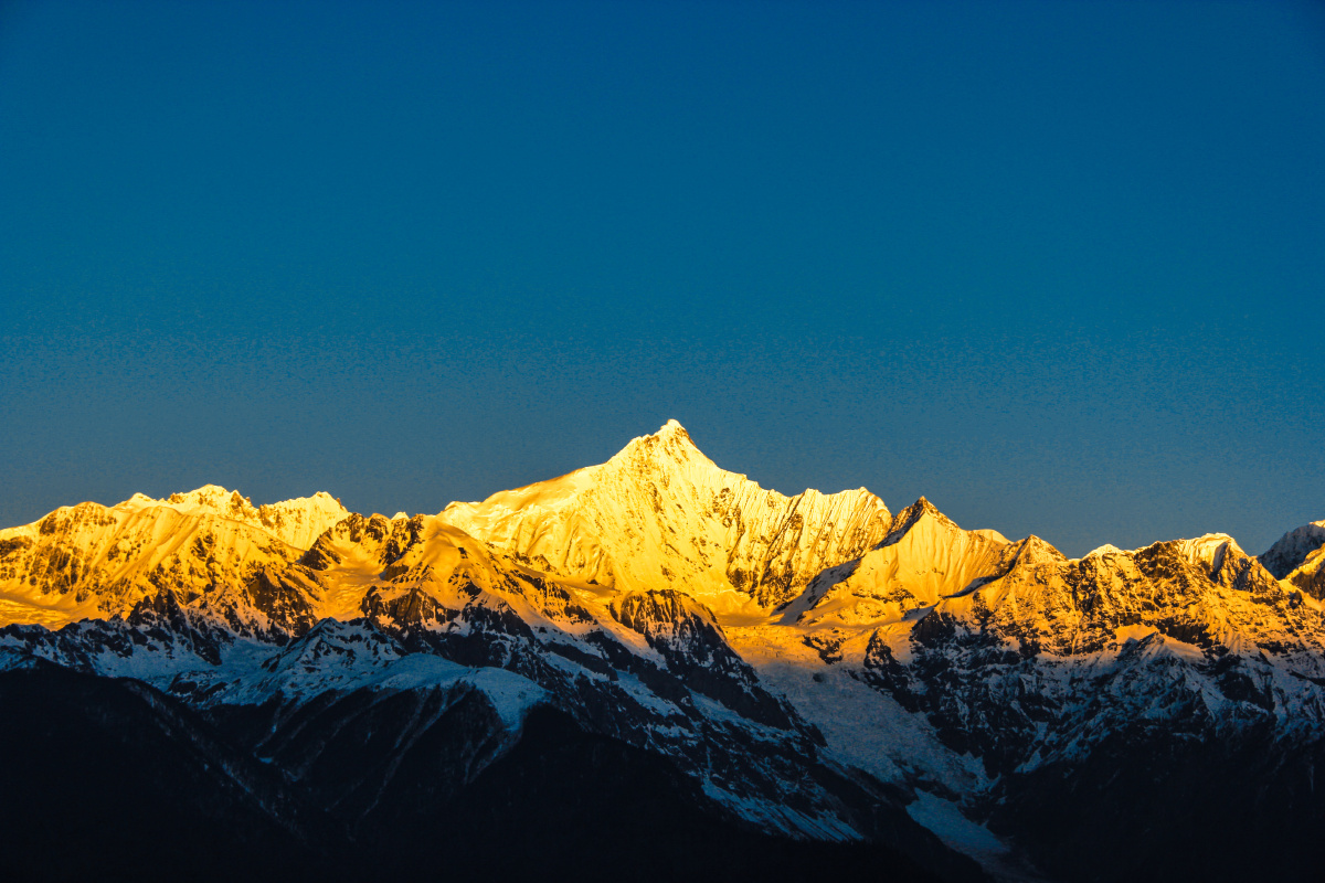 梅里雪山·日照金顶
