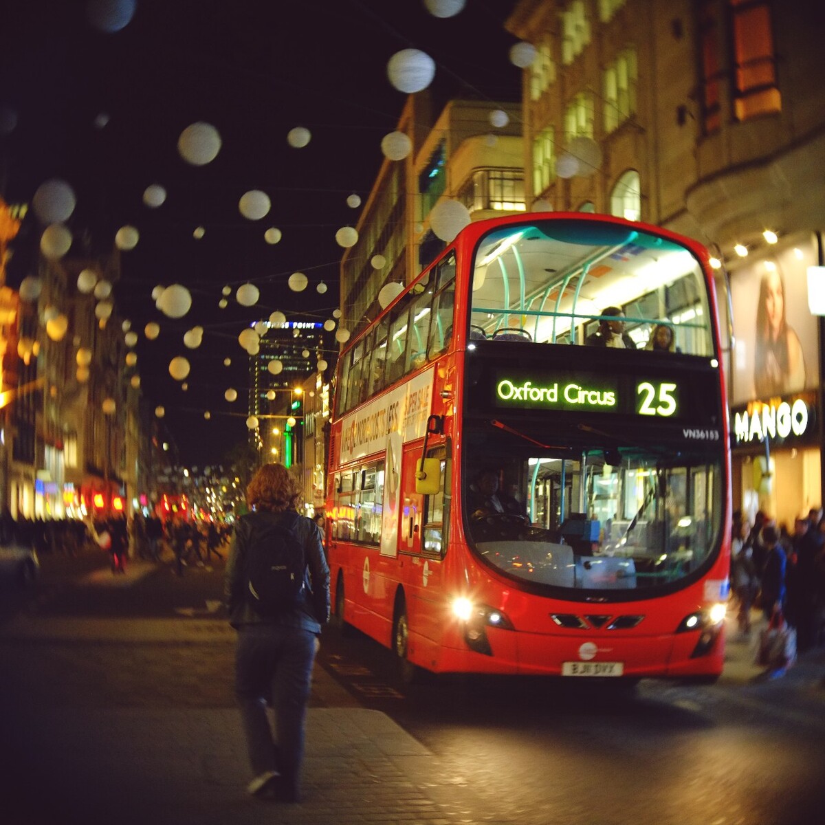 伦敦 Oxford Circus, 圣诞将至