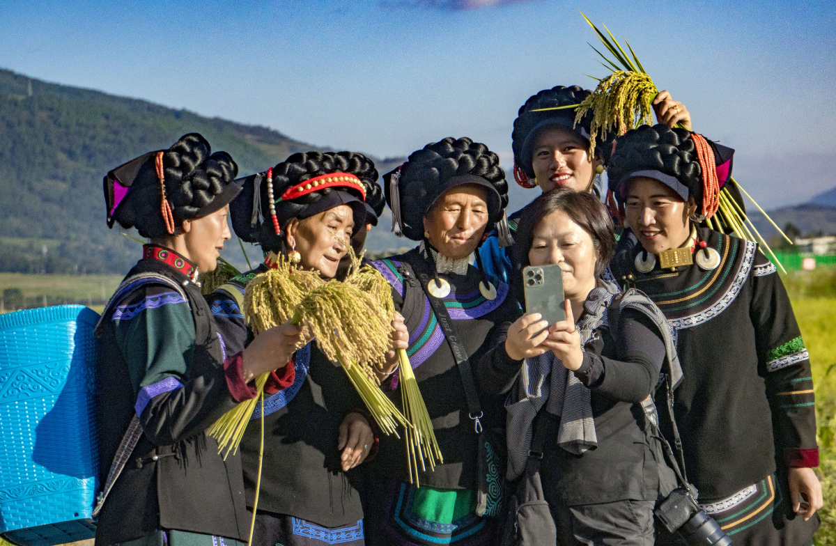 一路稻香一路歌大凉山普雄镇彝族尝新米节纪实