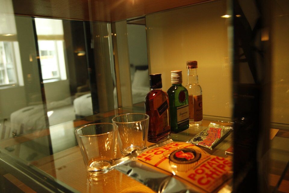 hotel mini bar