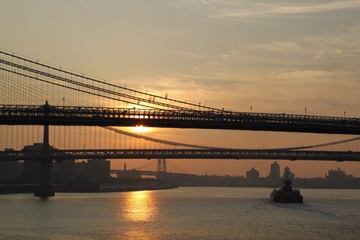 sunrise @ brooklyn bridge
