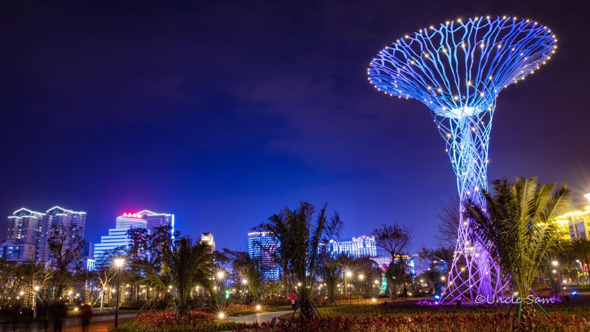 汕头林百欣广场夜景