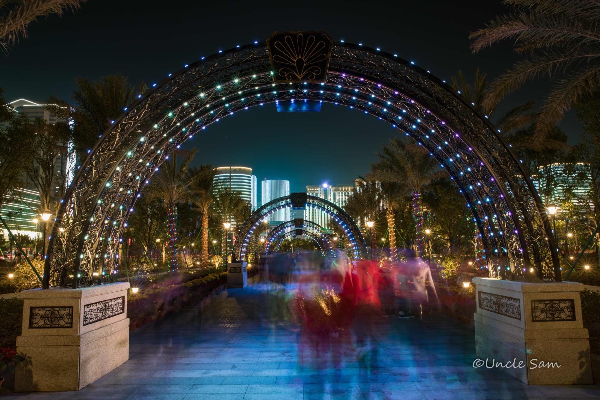 汕头林百欣广场夜景