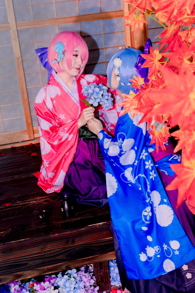 re从零开始的异世界生活拉姆蕾姆浴衣