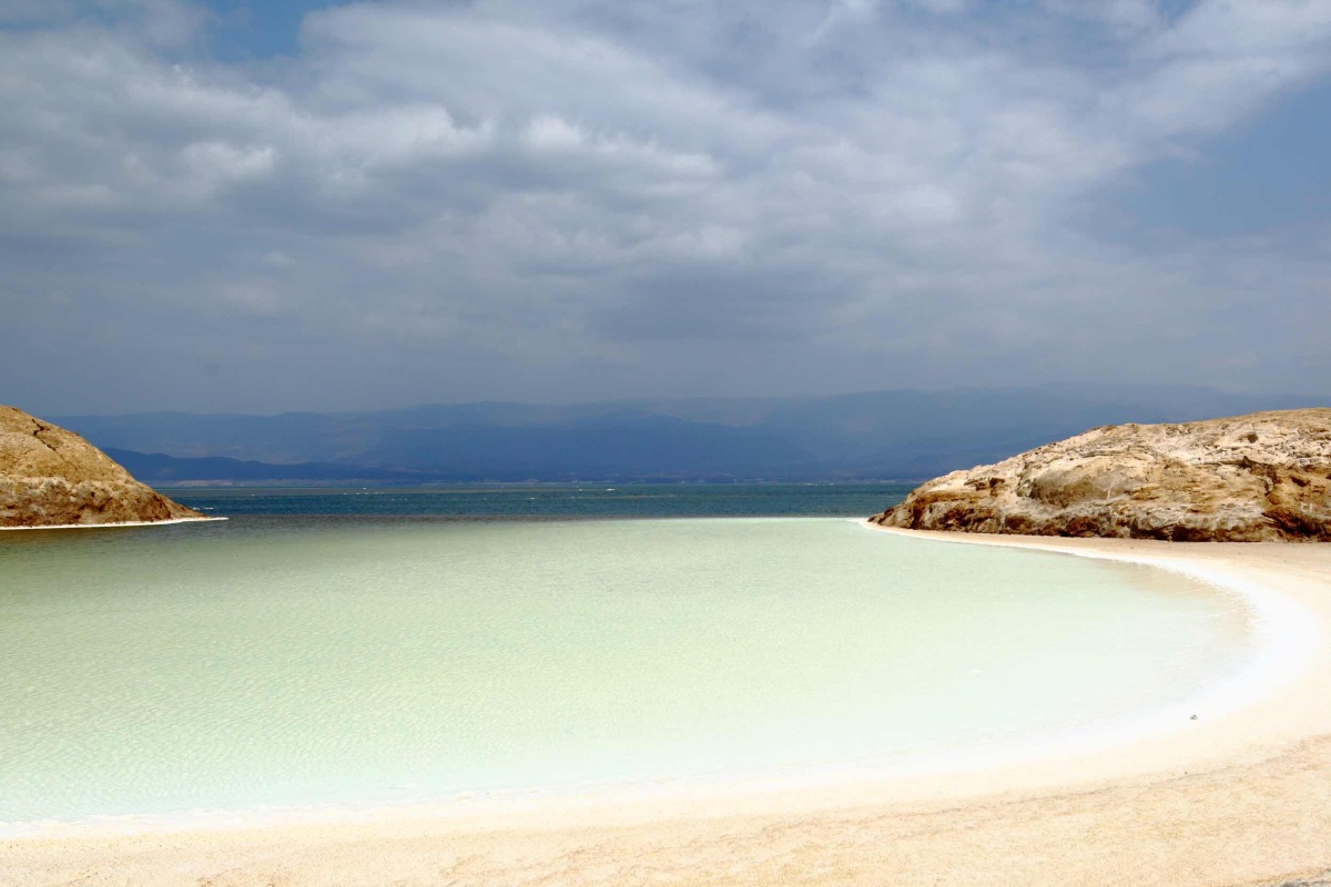 吉布提盐湖