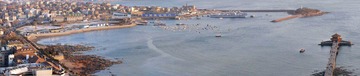 青岛湾全景图