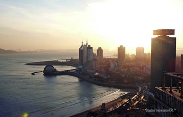 太平路的水面和建筑