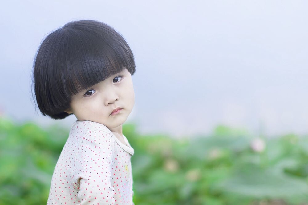 可爱的小女孩