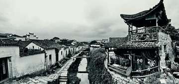 皖南查济古街