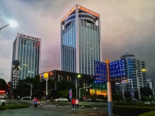 傍晚景致