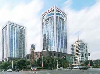 建筑与流云