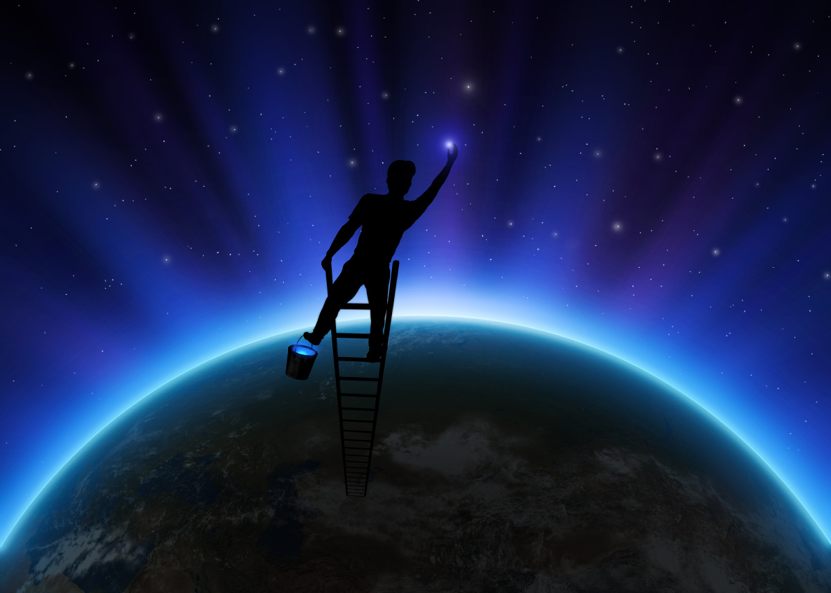 手捧日月摘星辰