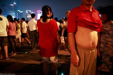 外滩人流