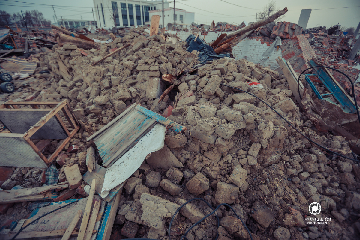 拆迁废墟纪实