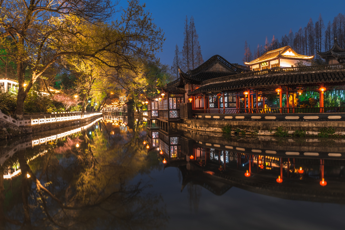 冶春茶社61京杭大运河贯穿全境一路向南缓缓流淌