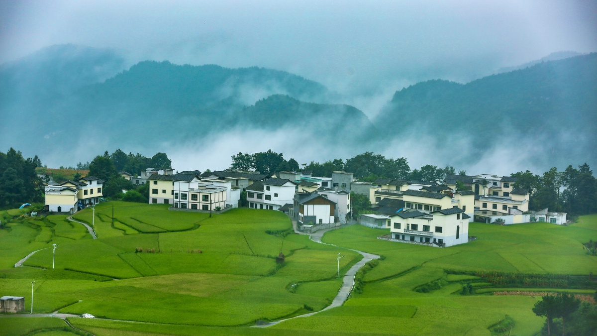 石门胜景贵阳花溪高坡石门村