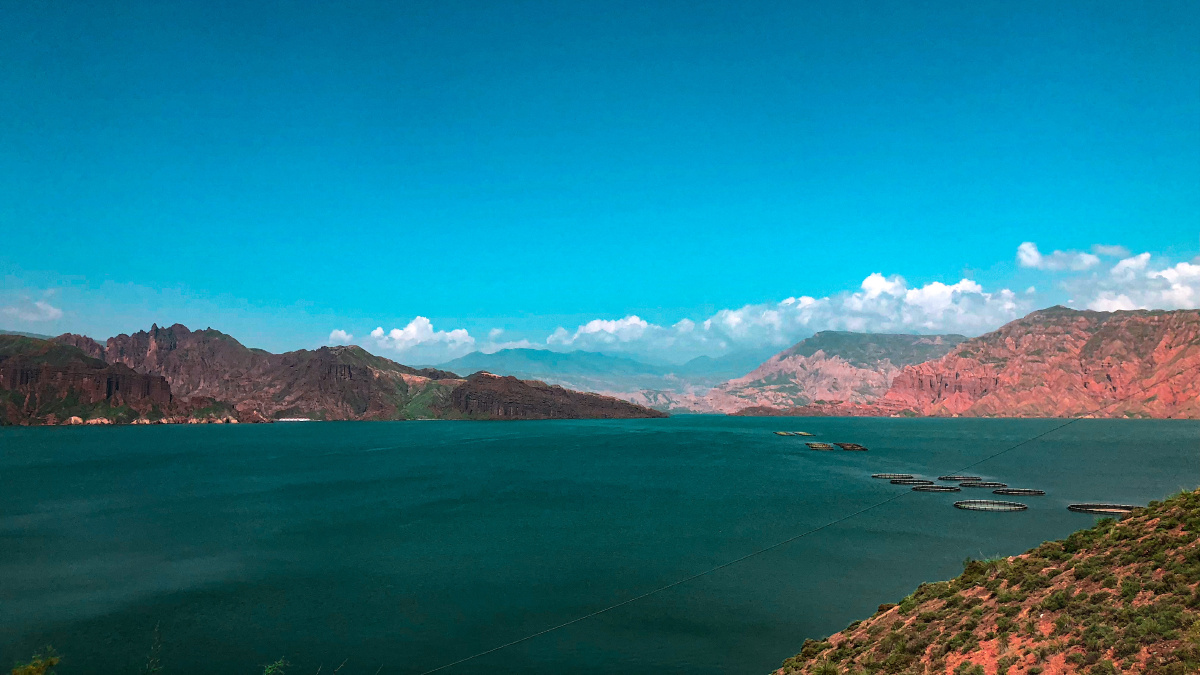 坎布拉湖青海尖扎坎布拉你见过这样清的黄河水吗在坎布拉可感受清澈的