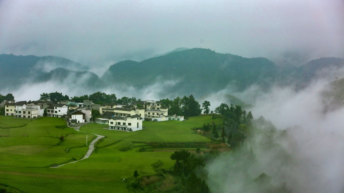 石门胜景贵阳花溪高坡石门村