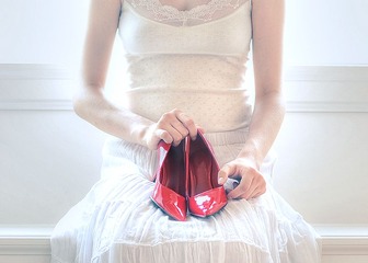 Red shoes