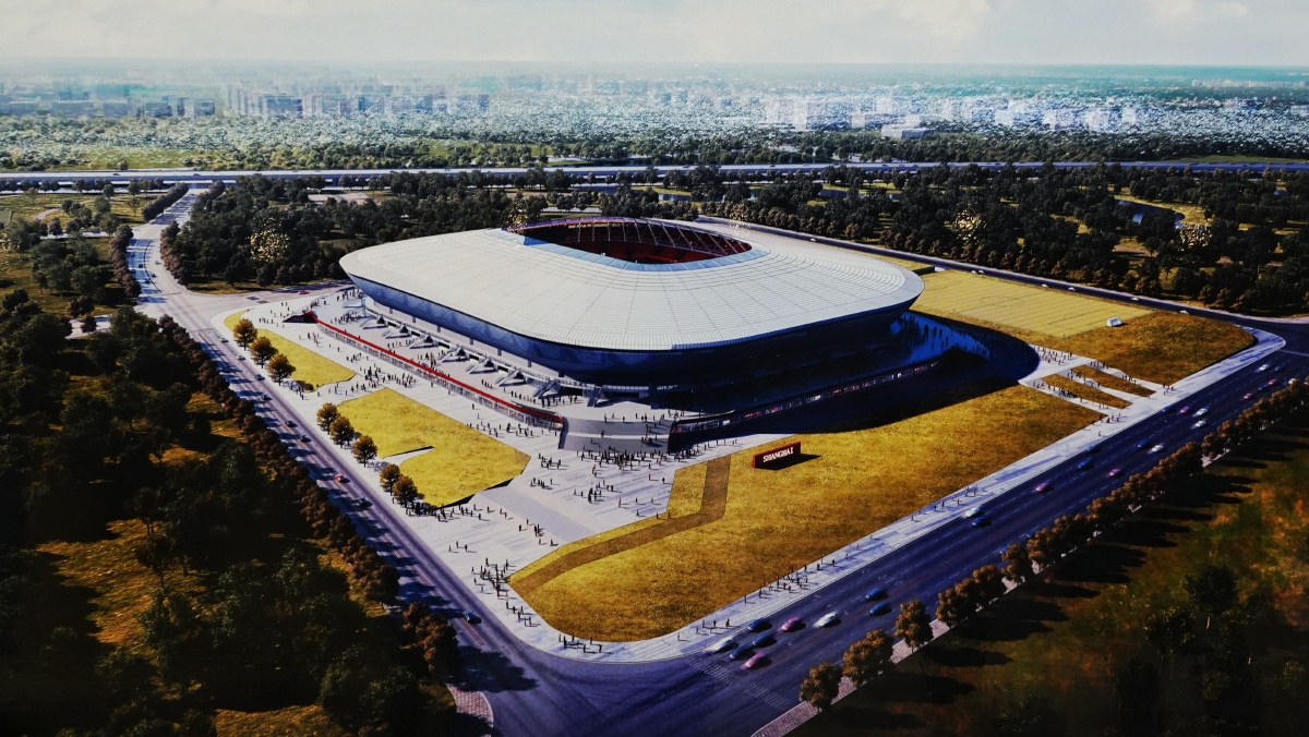 白玉碗上港主场上汽浦东足球场