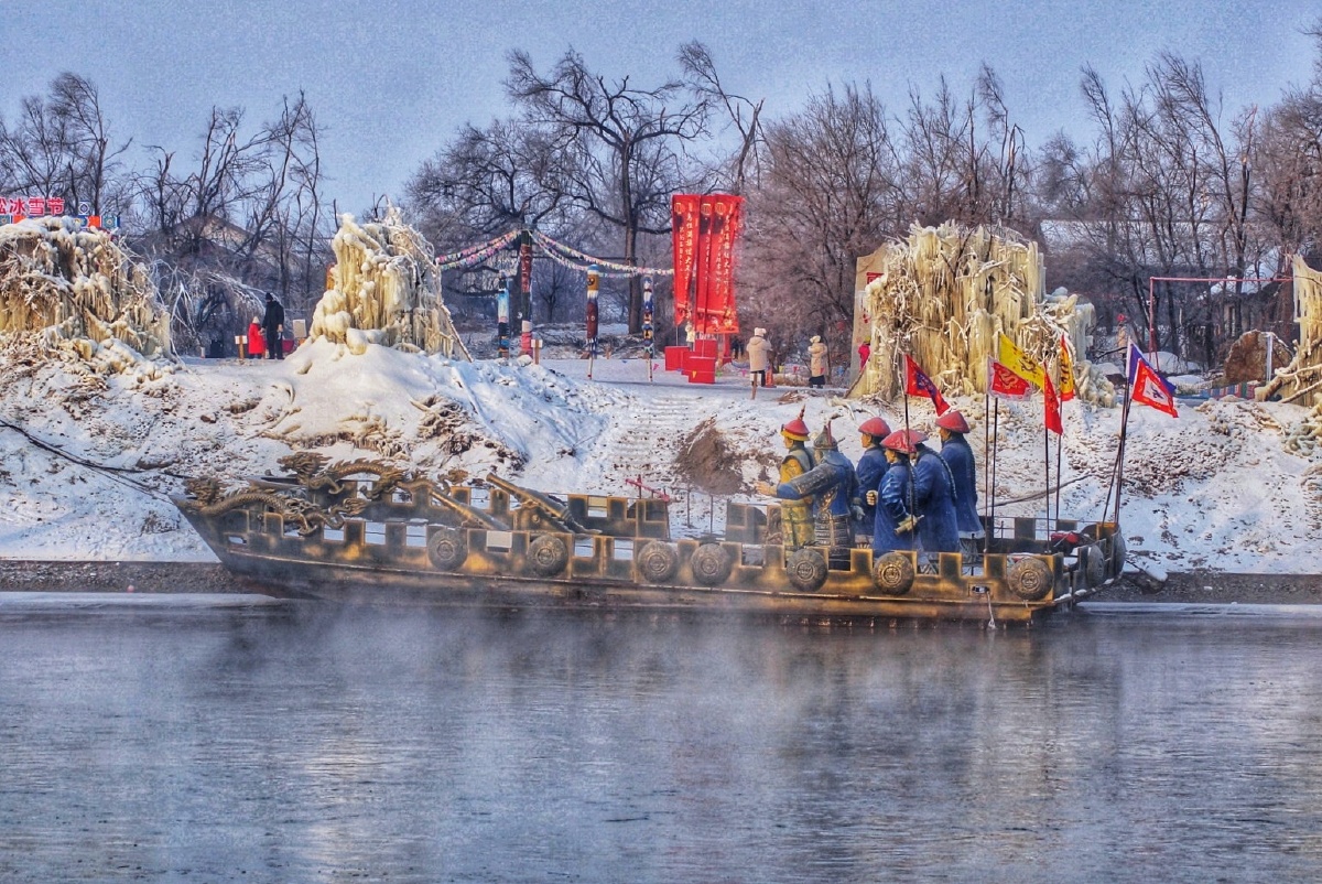 旌旗猎猎待令出征