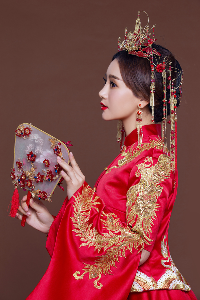 懿沉香新中式嫁衣