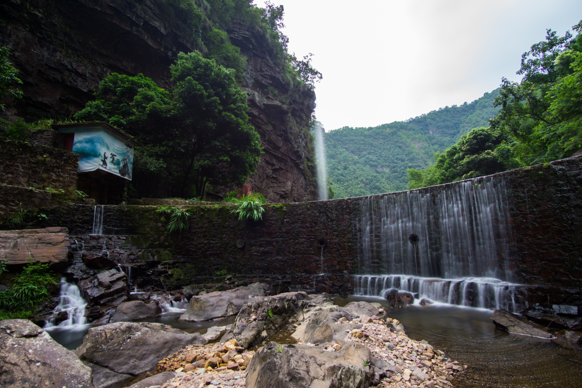 藤县蒙山县天书峡谷玉梦冲