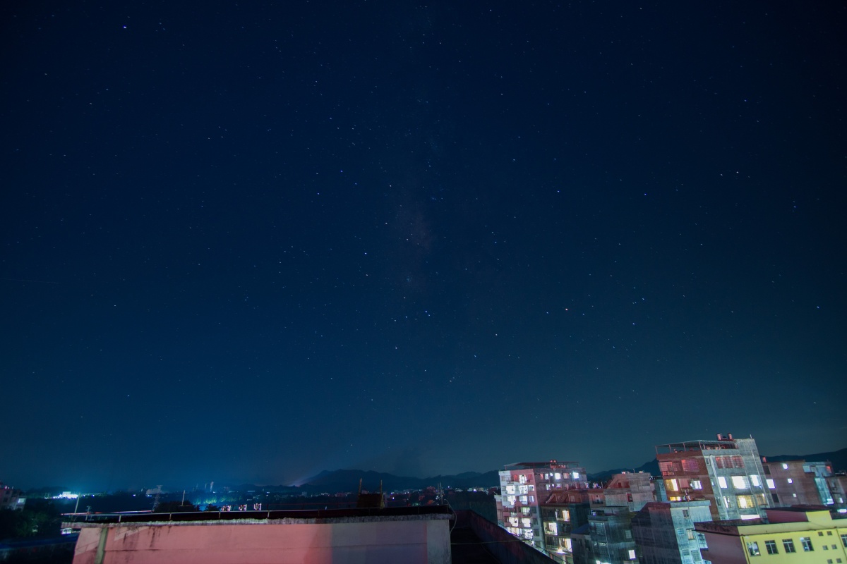索尼a6000拍摄星空