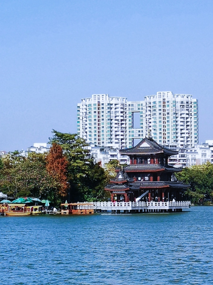 惠州西湖冬日美景(手机拍摄)