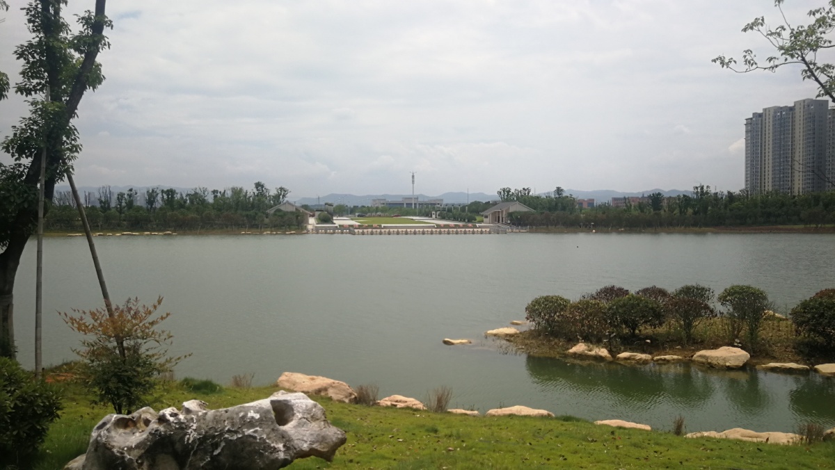 美丽吉安:鹿鸣湖公园