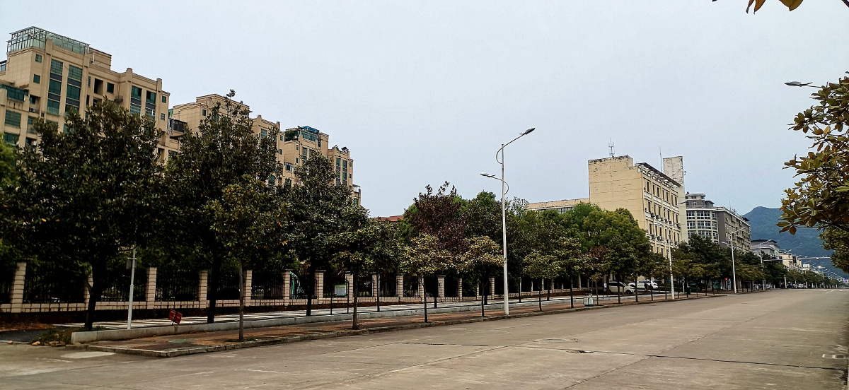 吉安视觉:井冈山市新城区街景欣赏
