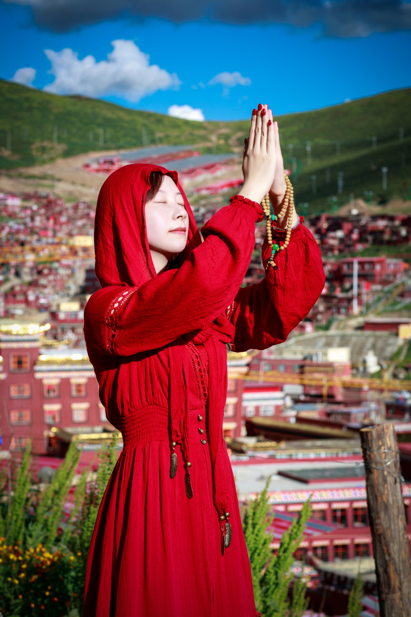 色达环境人像 - a_du阿杜 - 图虫网 - 优质摄影师交流社区