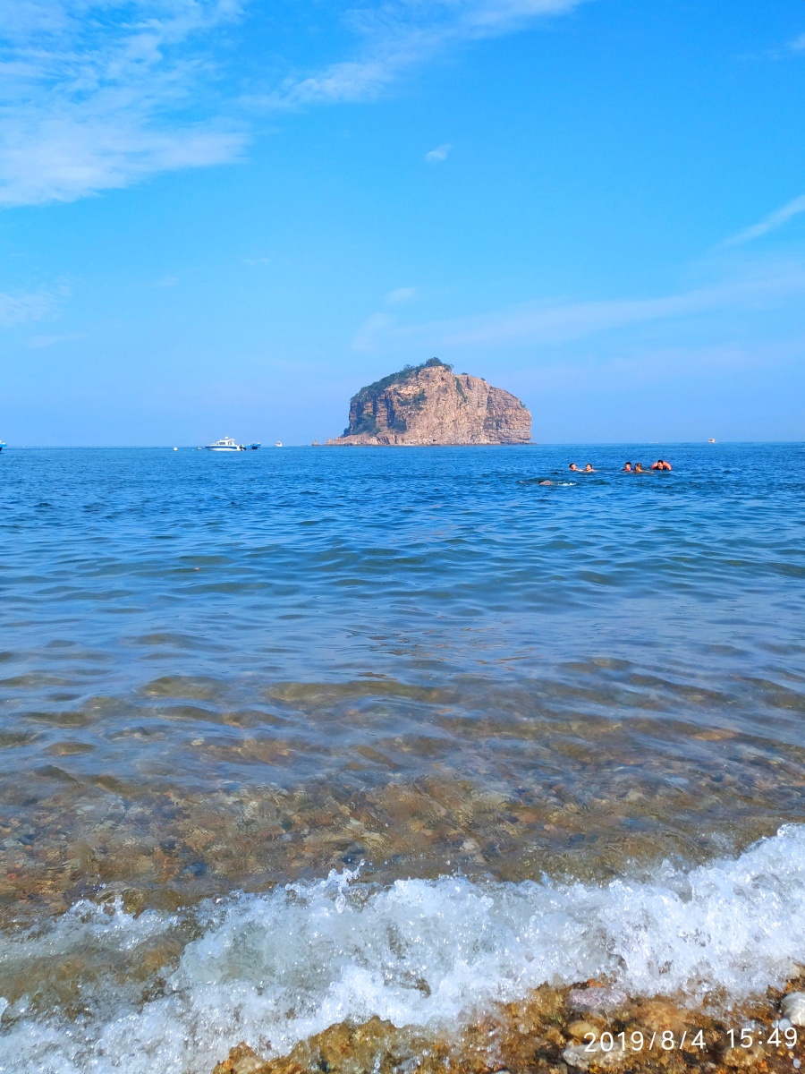 大连风景棒槌岛方位不同没拍到棒槌岛