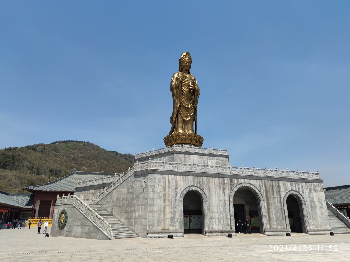 大连风景旅顺横山寺景观