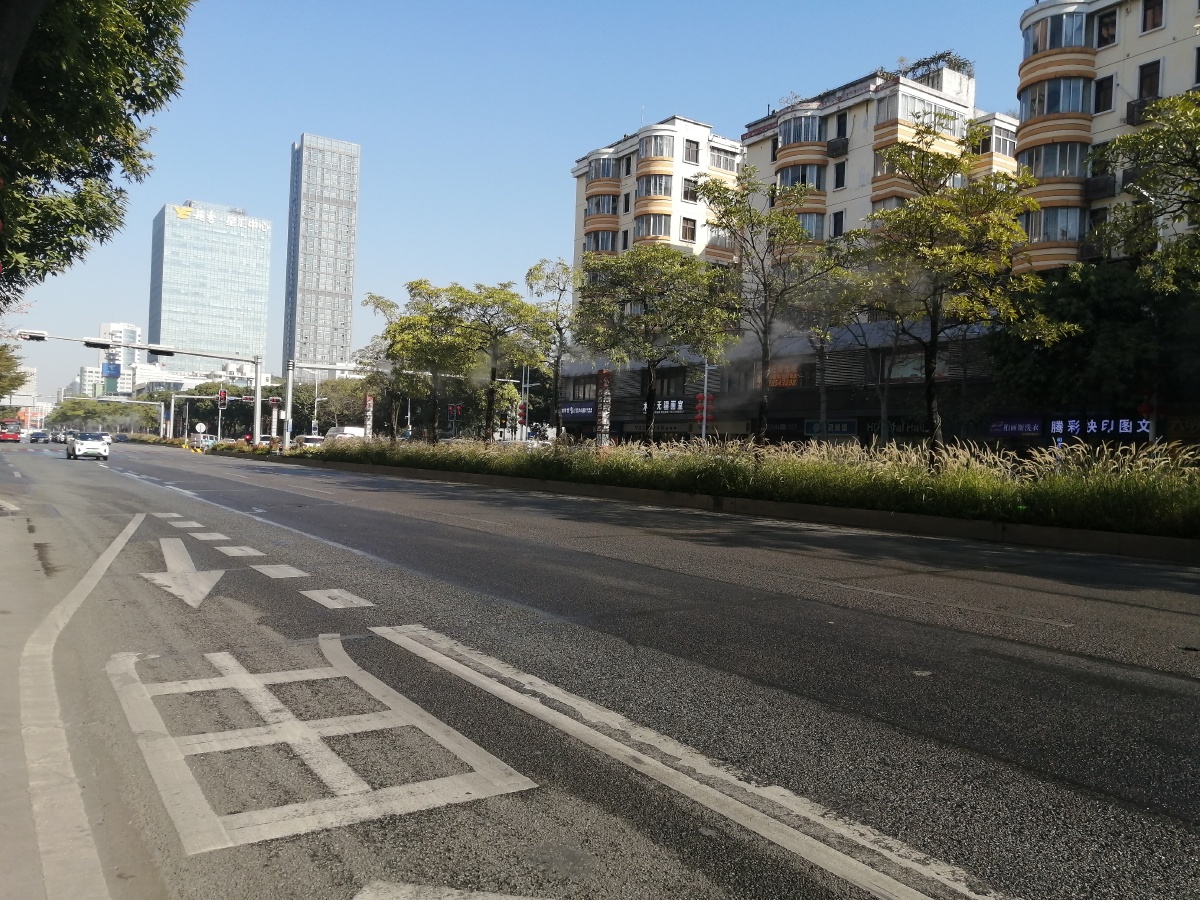 迷人的桂城街道景色