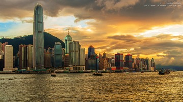 维港夕照