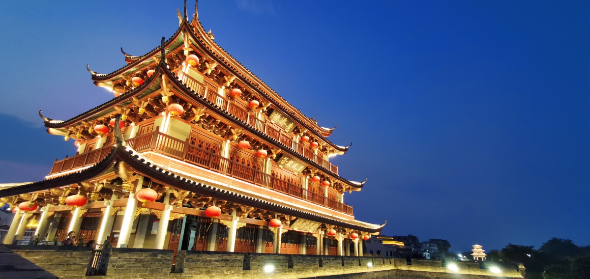 潮州古城广济楼