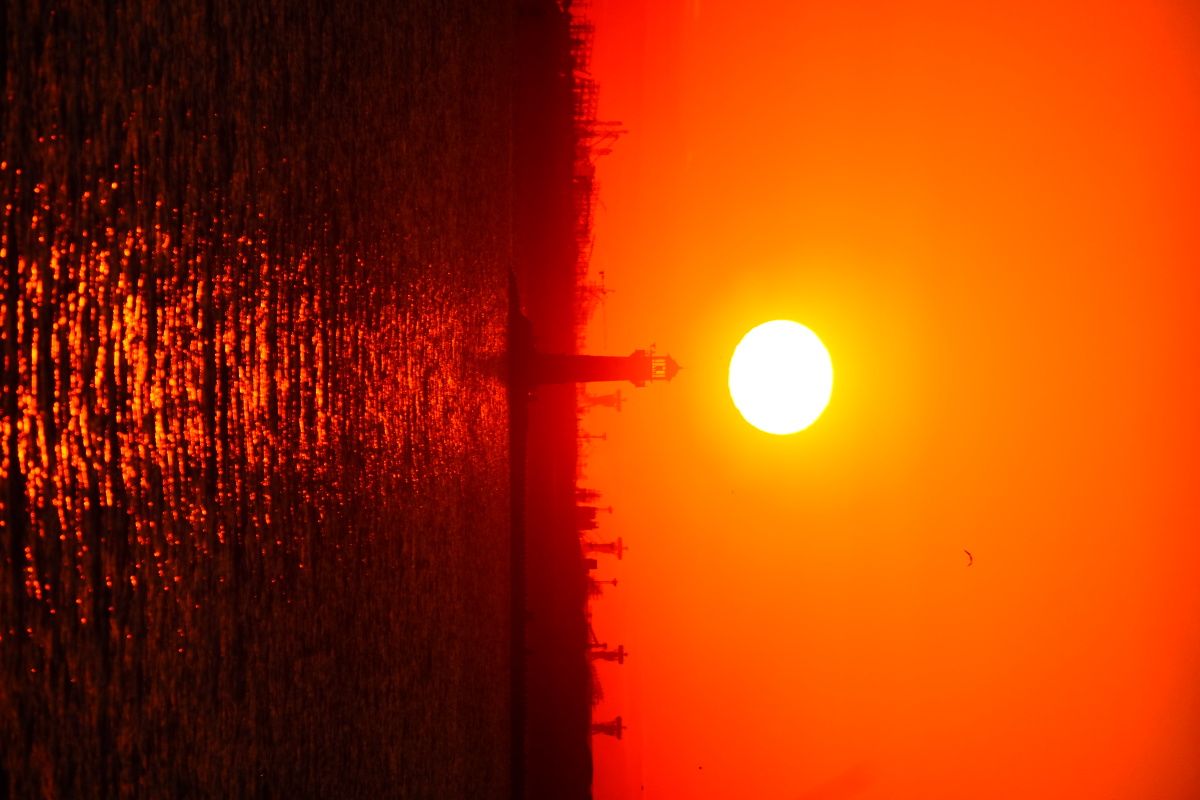 长江口2020年元旦新年日出