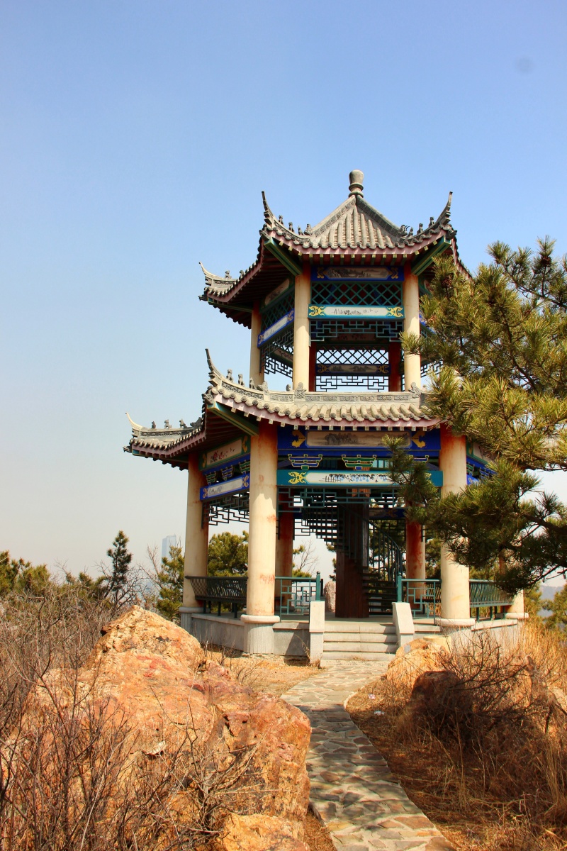 同心亭大连白云山山体公园