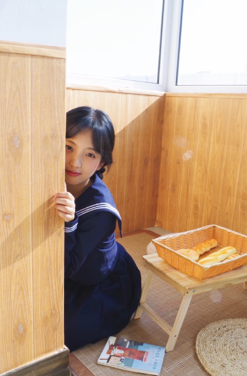 如何给可爱女朋友拍照?