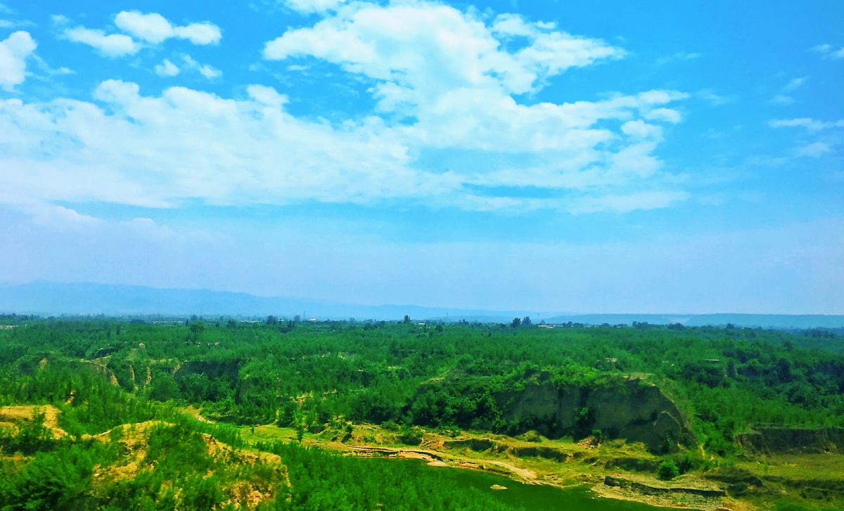 快进入秦岭东麓了