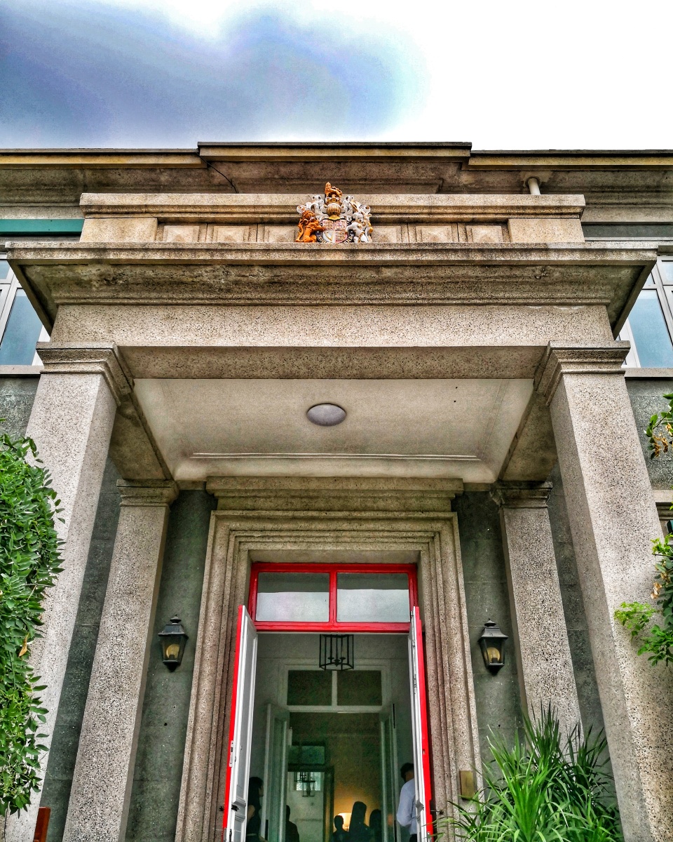 北京英国驻华大使官邸之门廊
