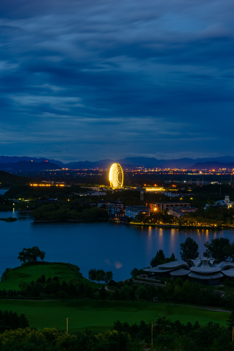 雁栖湖日出东方凯宾斯基
