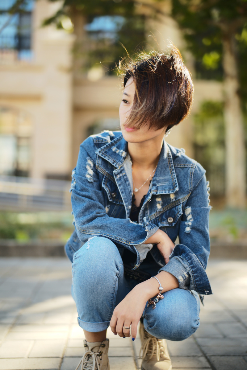 牛仔女人 - 浪影shadowsurf摄影器材 - 图虫