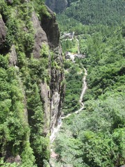 鸟瞰山路