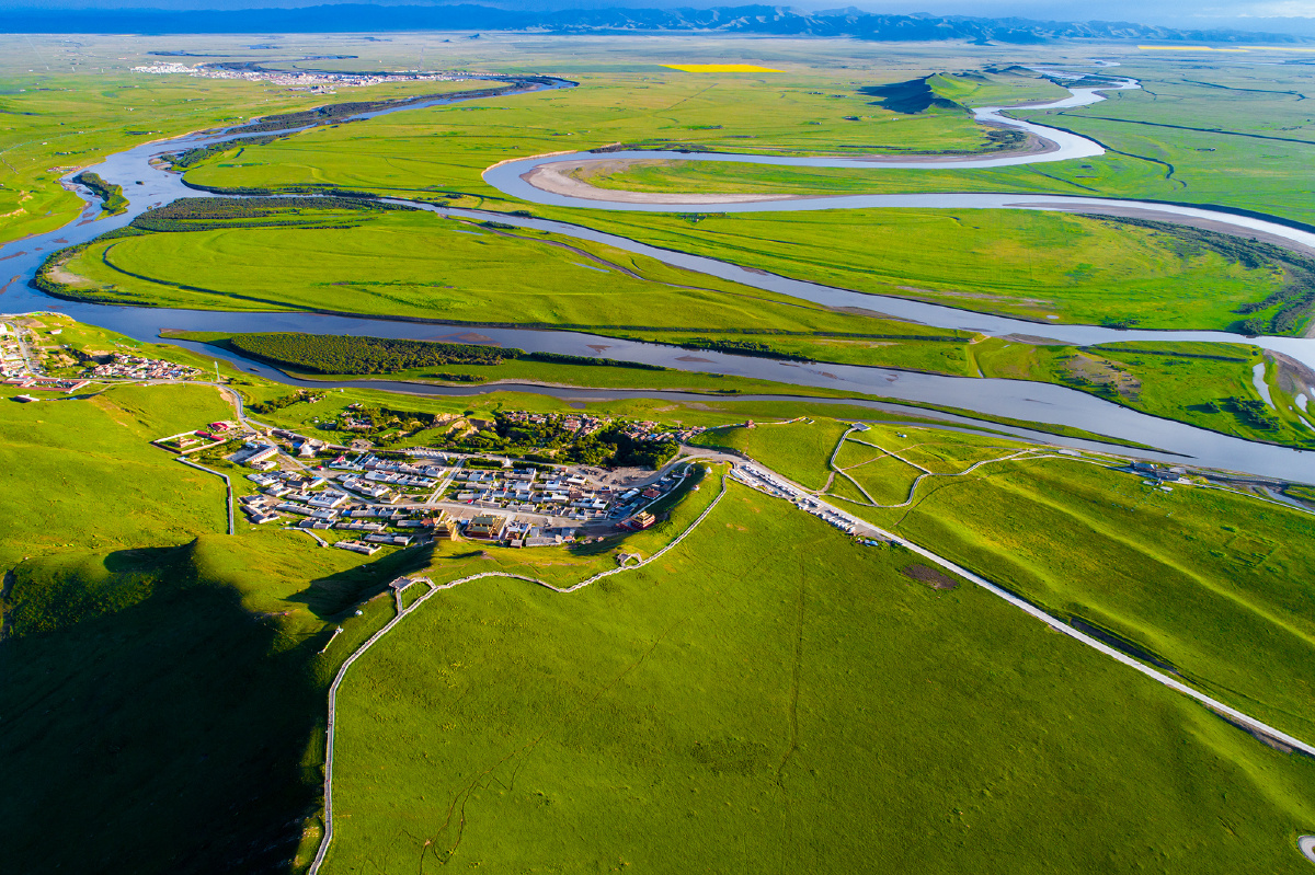 唐克草原黄河九曲十八弯 - 大光圈595 - 图虫