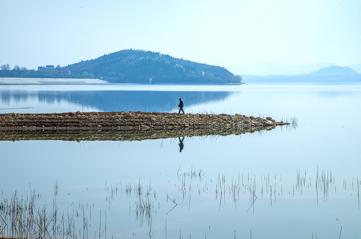 岸堤水库风光