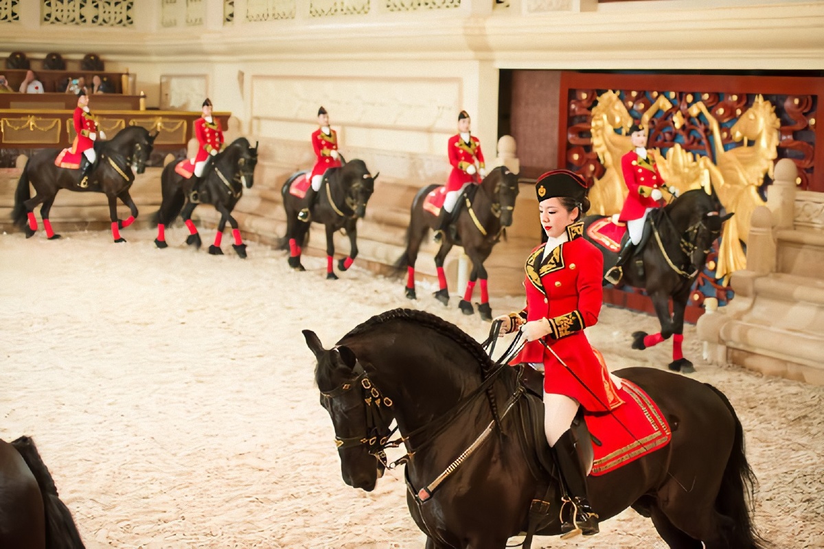 海澜集团女子马术队