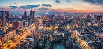 密集的居民楼区